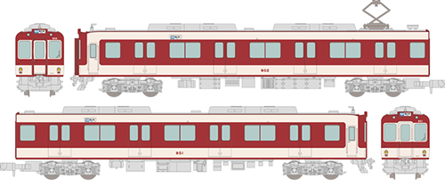 鉄コレ 近畿日本鉄道900系(冷房車)2両セット | トミーテック 268352 ...