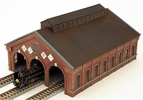 三線式レンガ造り機関庫 | トミーテック 273424 鉄道模型 Nゲージ 通販