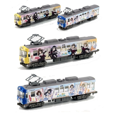 鉄道コレクション 京阪電車大津線600形4次車「響け!ユーフォニアム」ラッピング電車2018 2両セット