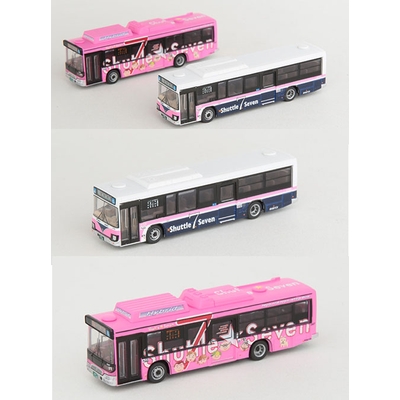 ザ・バスコレクション 京成バスシャトルセブン新旧カラー2台セット