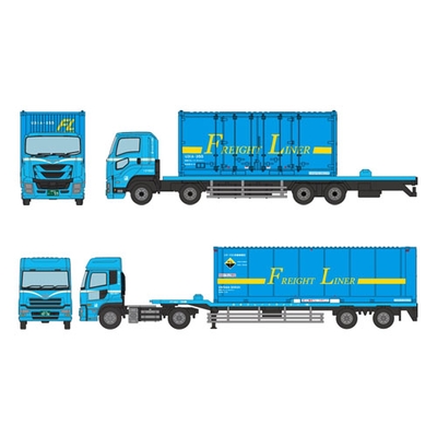 ザ トラック トレーラーコレクション日本フレートライナー コンテナトラック トレーラーセット
