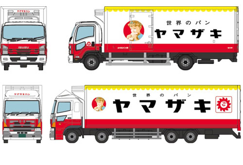 ザ・トラックコレクション ヤマザキパン トラックセット