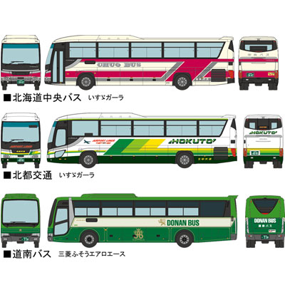 ザ バスコレクション 新千歳空港（CTS)バスセットA