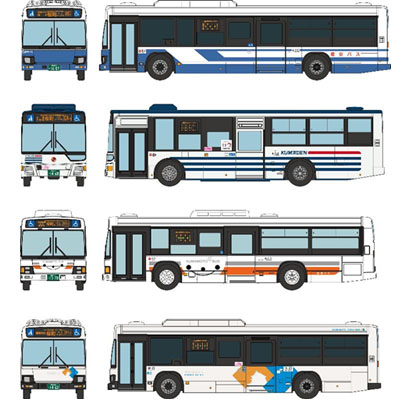 ザ バスコレクション 熊本桜町バスターミナルセットA