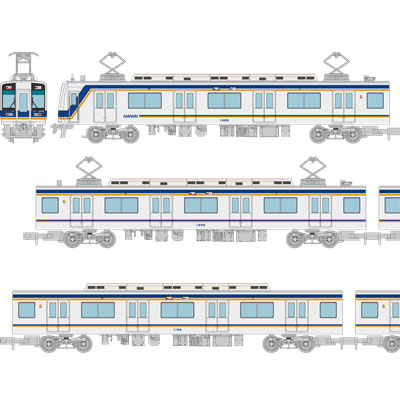 鉄道コレクション 南海電気鉄道1000系 6両セット