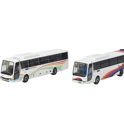 ザ バスコレクション 西日本鉄道 九州産交バス 「ひのくに号」60周年2台セット