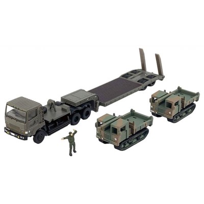トレーラーコレクション 自衛隊トレーラー 資材運搬車セット