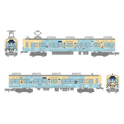 鉄道コレクション西日本鉄道600形西鉄貝塚線開業100周年記念ラッピング電車2両セット