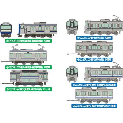鉄コレポケット第1弾 東西JR快速電車編＆専用ケース