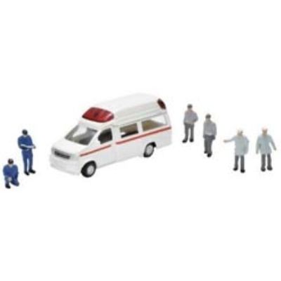 情景小物147 救急車 救急隊