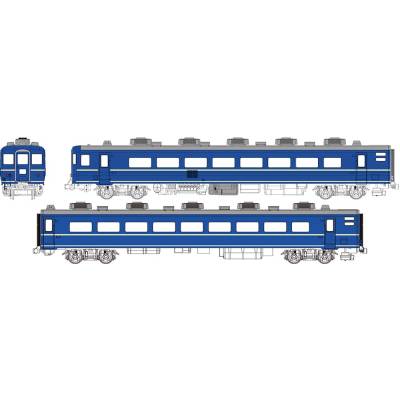 国鉄14系500代座席車基本セットB