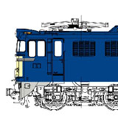 国鉄EF60-1灯形500番台一般色