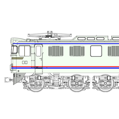 国鉄EF60第2次量産型やすらぎ色