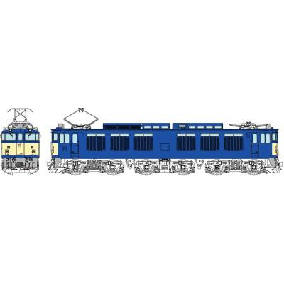 EF64-0代1次車国鉄標準色（ツララヨケ撤去後）
