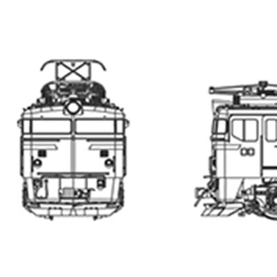 【HO】 EF70-第1次形(前灯一灯)