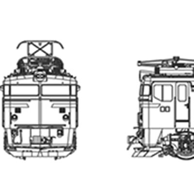 【HO】 EF70-第1次形(前灯ブタ鼻)