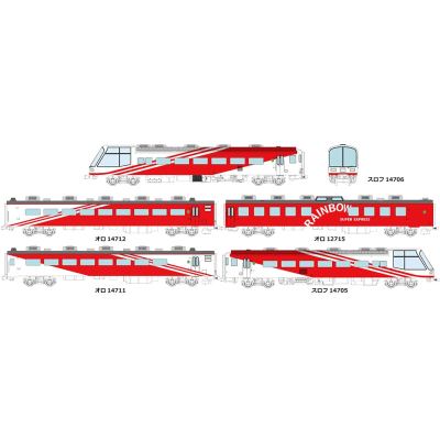 国鉄欧風客車 スーパーエクスプレスレインボー 基本＆増結セット
