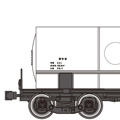 タキ18600液化アンモニア（2両セット）A