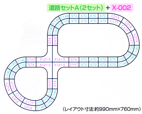 バスコレクション Nゲージ 走行 自動