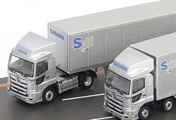 お馴染みの佐川急便のトラックセット