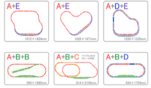 TOMIX　レールパターン