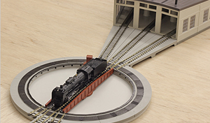 【KATO】　鉄道模型レイアウトにターンテーブルを設置
