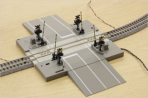 Nゲージ レイアウト 自動踏切
