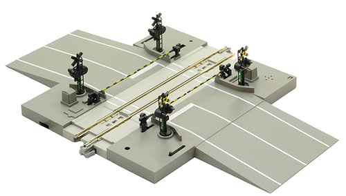 Nゲージ レイアウト 自動踏切