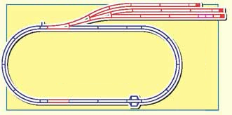 Nゲージ 引き込み線 留置線