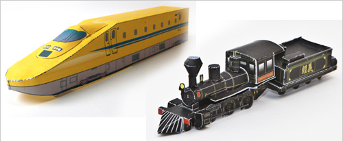 ペーパークラフト JR 鉄道模型