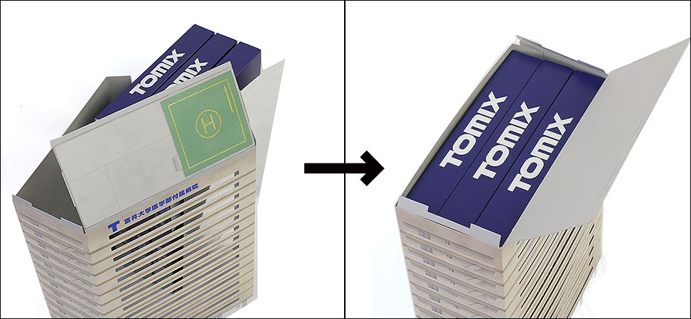 ペーパーストラクチャー P03大学病院について