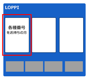 Loppy端末の操作