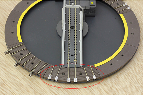 Nゲージ レイアウト ターンテーブル