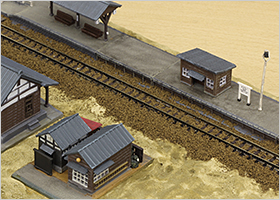 鉄道模型 ジオラマ製作講座 冬景色のジオラマ