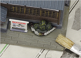 鉄道模型 ジオラマ製作講座 冬景色のジオラマ